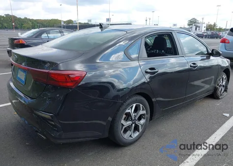 2021 Kia Forte Lxs из США, поврежденный, VIN 3KPF24AD6ME302029